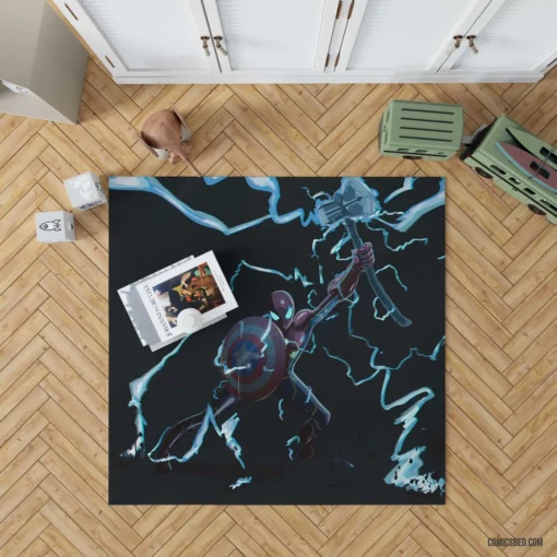 Spider-Man Marvel Web-Slinging Hero Comic Rug