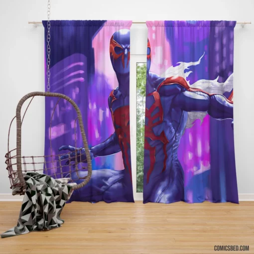 Spider-Man Marvel Web-Wielding Hero Comic Curtain