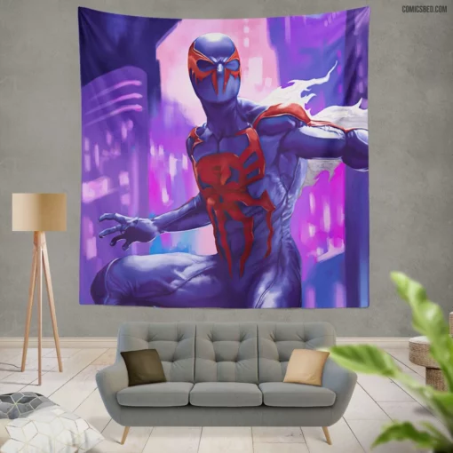 Spider-Man Marvel Web-Wielding Hero Comic Wall Tapestry