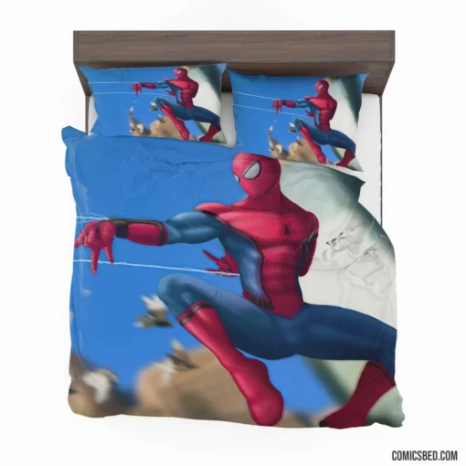 Spider-Man Marvelous Adventures Heroic Exploits Comic Bedding Set 1