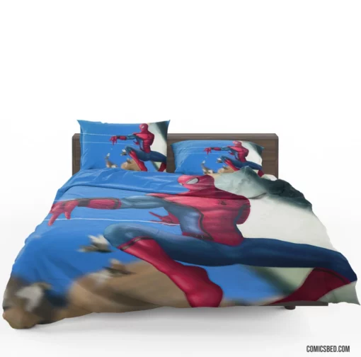 Spider-Man Marvelous Adventures Heroic Exploits Comic Bedding Set