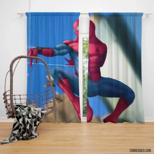 Spider-Man Marvelous Adventures Heroic Exploits Comic Curtain