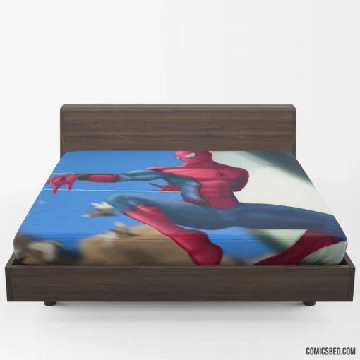 Spider-Man Marvelous Adventures Heroic Exploits Comic Fitted Sheet