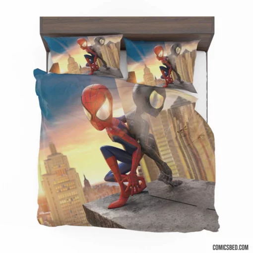 Spider-Man Marvelous Feats Epic Exploits Comic Bedding Set 1