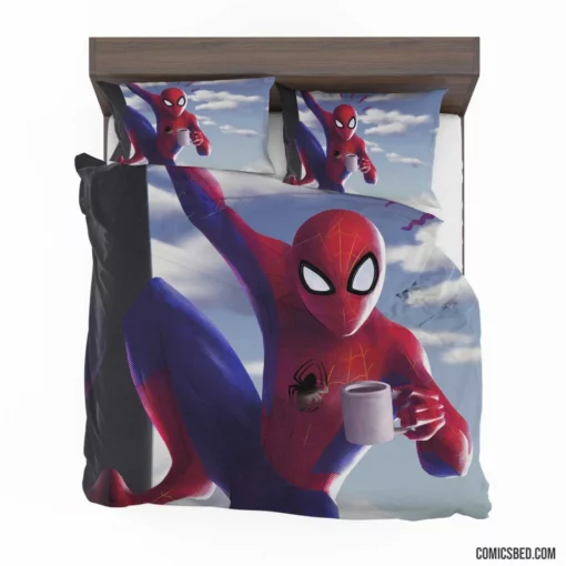 Spider-Man Marvelous Feats Unveiled Comic Bedding Set 1