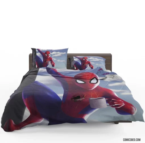 Spider-Man Marvelous Feats Unveiled Comic Bedding Set