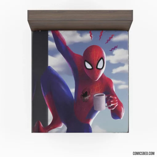 Spider-Man Marvelous Feats Unveiled Comic Fitted Sheet 1