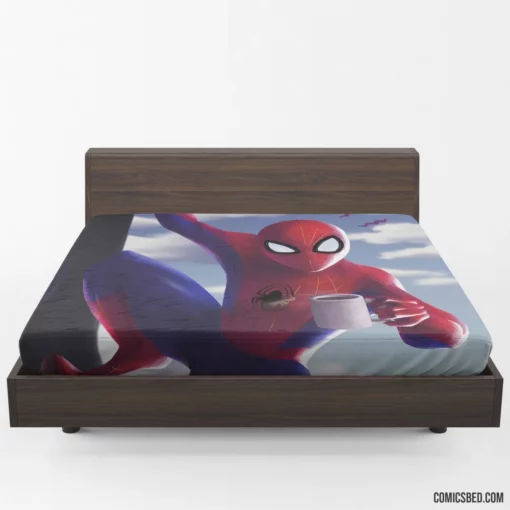 Spider-Man Marvelous Feats Unveiled Comic Fitted Sheet