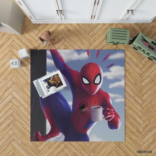 Spider-Man Marvelous Feats Unveiled Comic Rug