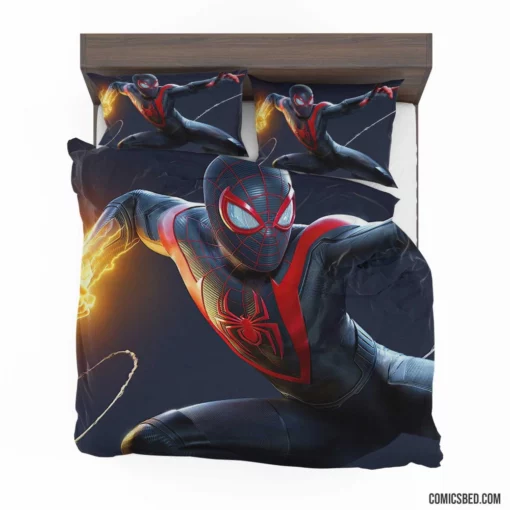 Spider-Man Miles Morales Web-Slinger Comic Bedding Set 1