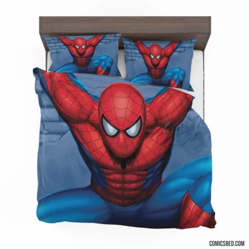 Spider-Man NYC Friendly Wall-Crawler Comic Bedding Set 1