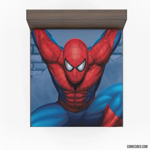 Spider-Man NYC Friendly Wall-Crawler Comic Fitted Sheet 1