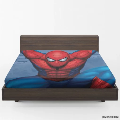 Spider-Man NYC Friendly Wall-Crawler Comic Fitted Sheet