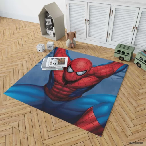 Spider-Man NYC Friendly Wall-Crawler Comic Rug 1