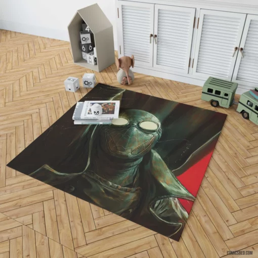 Spider-Man Noir Dark Web-Slinging Tale Comic Rug 1