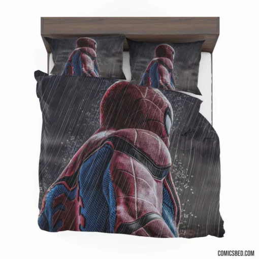 Spider-Man Noir Nighttime Vigilante Comic Bedding Set 1