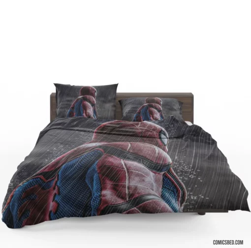 Spider-Man Noir Nighttime Vigilante Comic Bedding Set