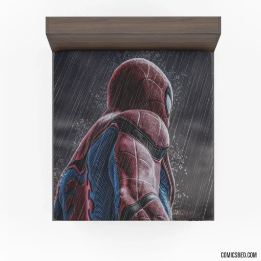 Spider-Man Noir Nighttime Vigilante Comic Fitted Sheet 1