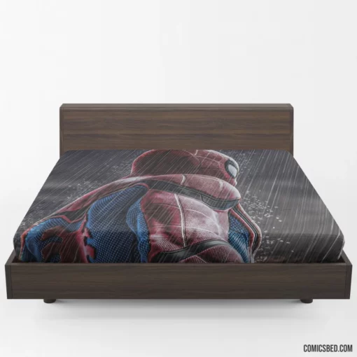 Spider-Man Noir Nighttime Vigilante Comic Fitted Sheet