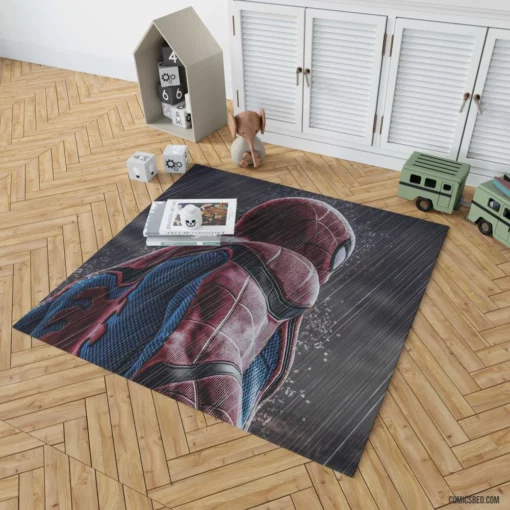 Spider-Man Noir Nighttime Vigilante Comic Rug 1