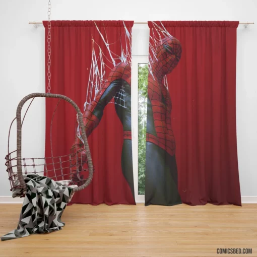 Spider-Man Peter Parker Adventures Comic Curtain