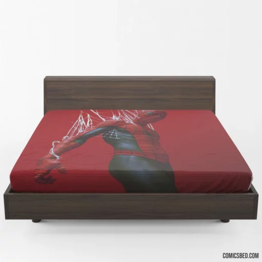 Spider-Man Peter Parker Adventures Comic Fitted Sheet