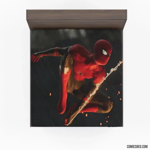 Spider-Man Peter Parker Marvel Hero Comic Fitted Sheet 1