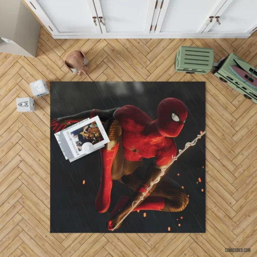 Spider-Man Peter Parker Marvel Hero Comic Rug