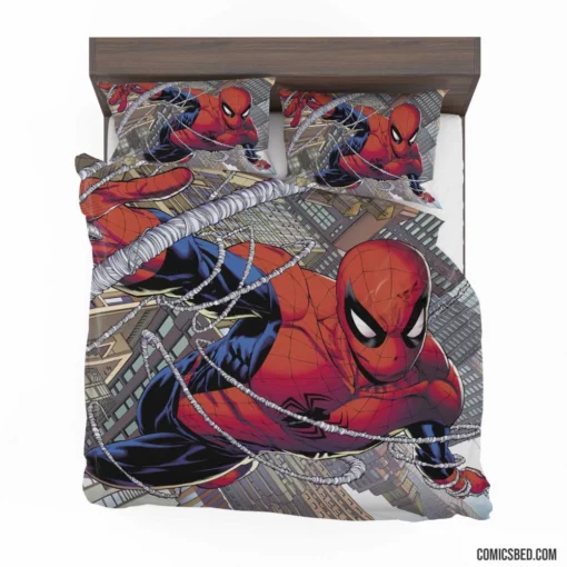 Spider-Man Peter Parker Marvel Web-Slinger Comic Bedding Set 1