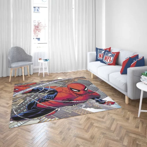 Spider-Man Peter Parker Marvel Web-Slinger Comic Rug 2