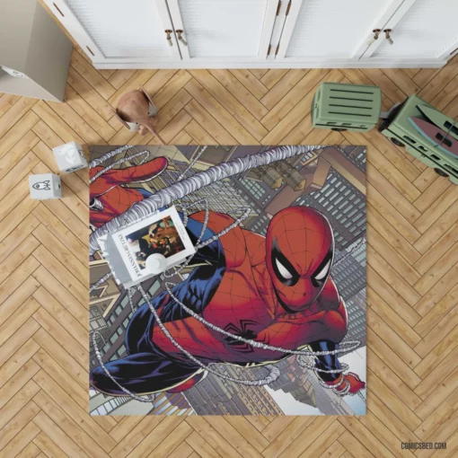 Spider-Man Peter Parker Marvel Web-Slinger Comic Rug