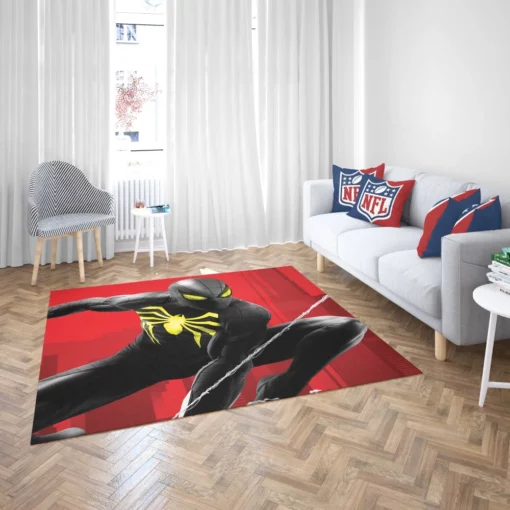 Spider-Man Peter Parker Marvel Webbed Prodigy Comic Rug 2