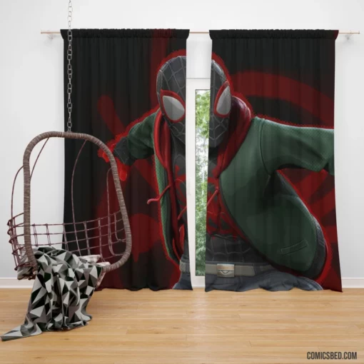 Spider-Man Sinister Six Standoff Comic Curtain