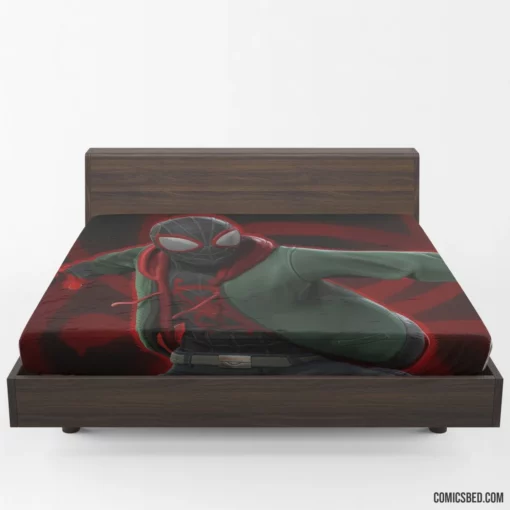 Spider-Man Sinister Six Standoff Comic Fitted Sheet