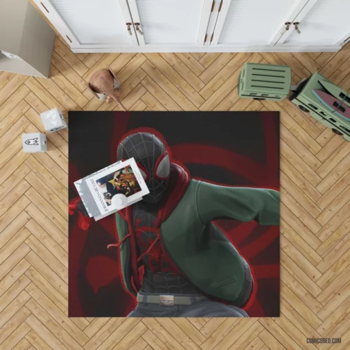 Spider-Man Sinister Six Standoff Comic Rug