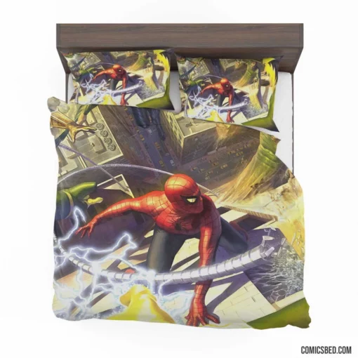 Spider-Man Sinister Six Villains Unite Comic Bedding Set 1