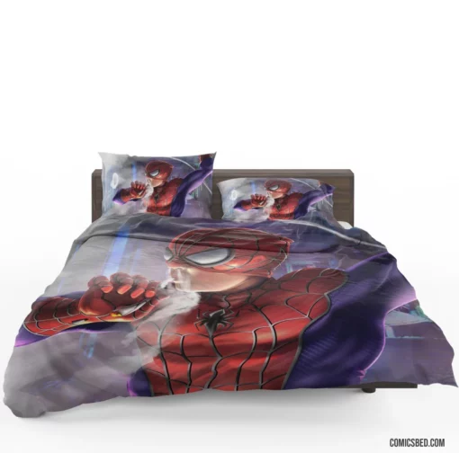 Spider-Man Smoking Marvel Icon Comic Bedding Set