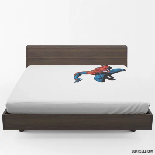 Spider-Man Spectacular Adventures Await Comic Fitted Sheet