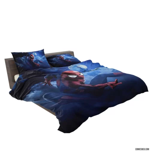 Spider-Man Swinging Through Disney Comic Bedding Set 2