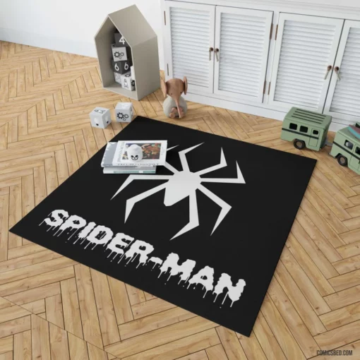 Spider-Man Symbol Iconic Emblem Comic Rug 1