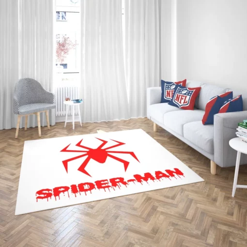 Spider-Man Symbol Iconic Symbol Comic Rug 2