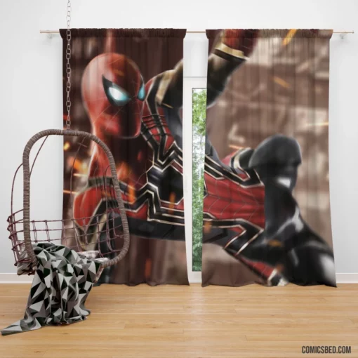 Spider-Man Tech Showdown Comic Curtain