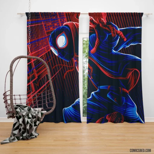 Spider-Man The Venom Menace Comic Curtain