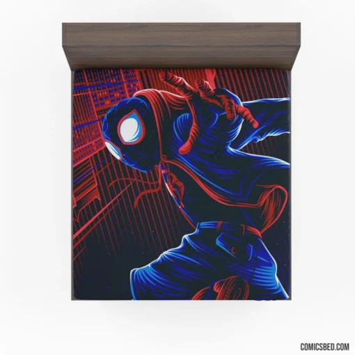 Spider-Man The Venom Menace Comic Fitted Sheet 1