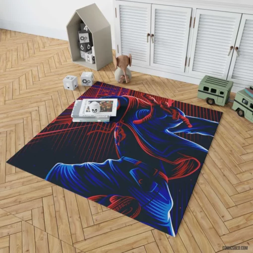 Spider-Man The Venom Menace Comic Rug 1