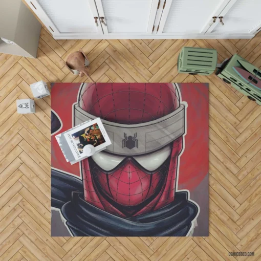 Spider-Man Unleashed Arachnid Adventures Comic Rug