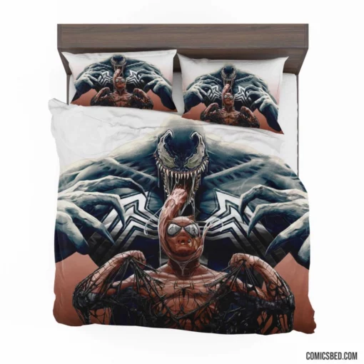 Spider-Man Venom Dual Symbiosis Comic Bedding Set 1