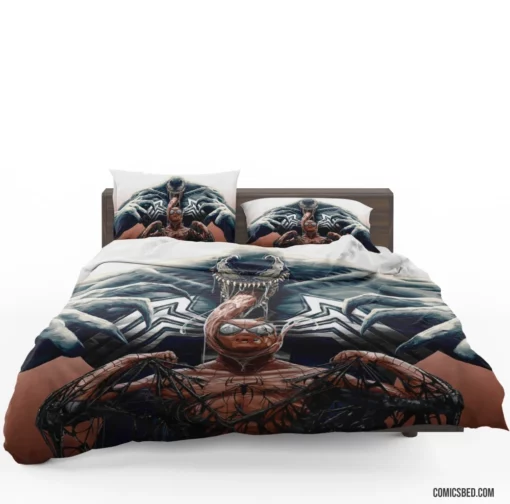 Spider-Man Venom Dual Symbiosis Comic Bedding Set