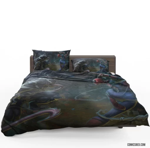 Spider-Man Venom Legendary Rivals Comic Bedding Set