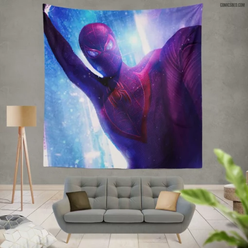 Spider-Man Venom Lethal Confrontation Comic Wall Tapestry
